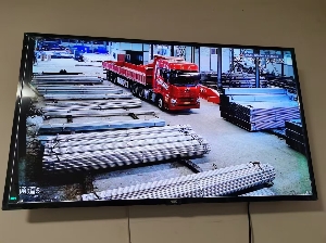 湖南鋼材市場(chǎng)監(jiān)控?cái)z像頭安裝項(xiàng)目圓滿竣工并第一時(shí)間投入使用